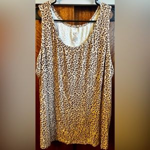 Cato Cheetah Print Tank Top